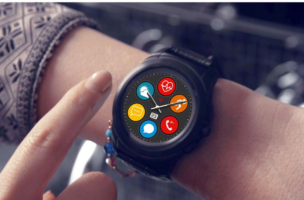 Download the free app to set up your smartwatch, sync your