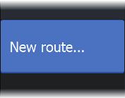Routes A route consists of a series of routepoints entered in the order that you want to navigate them. Creating a new route on the page 1. Select the new route option from the menu 2.
