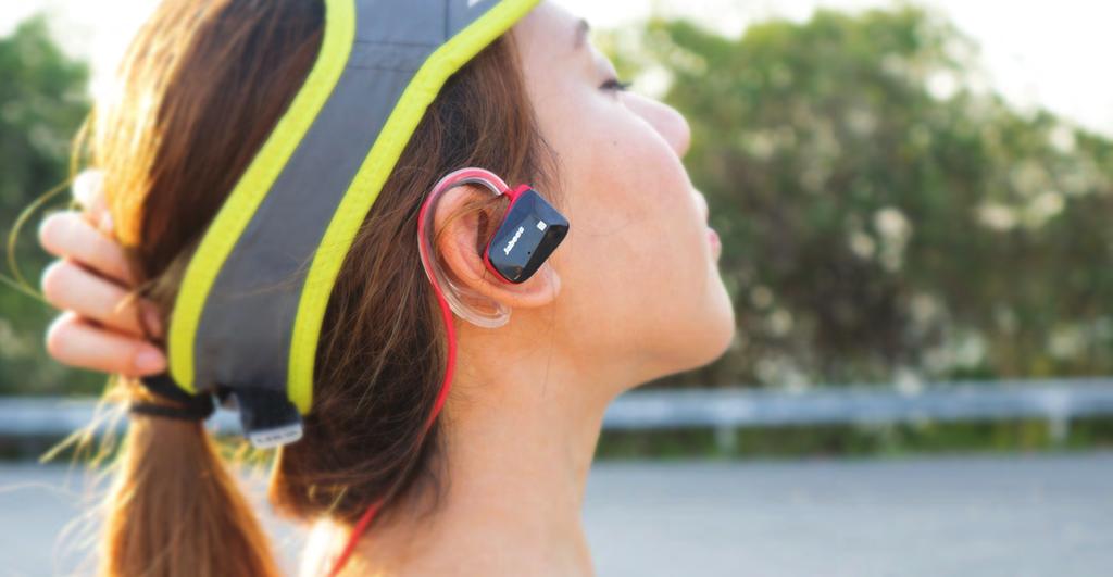 Bluetooth wireless earbuds BSport Locks in