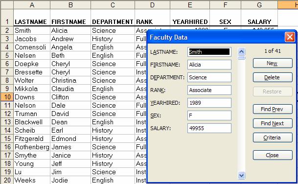 Data Forms Data Forms is a tool for working with a list, it essentially provides a form to access to your list, make changes, add new records, or locate records.