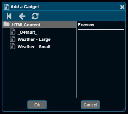 BASview 2 Dashboard HTMLcontent HTMLcontent can be used to allow you to customize the