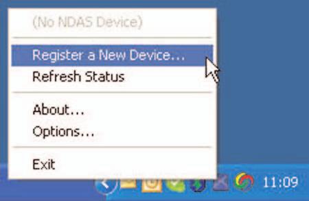 Software Installation for PC USB Mode in Windows 2000/XP Power on NetDisk, plug the USB cable into any available port, Windows 2000 or XP will start installing the proper driver.