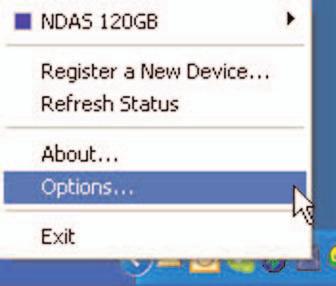 10. To configure advanced setting, click on NDAS Device