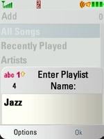 Tip: A playlist name must be no more than characters.