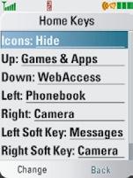 Settings Personalise Home Screen is highlighted, press Select.