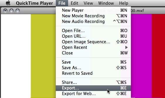 Using AVC-Intra QT in QuickTime Player 7 Mac OS X 10.6 users please install QuickTime 7 Player: http://support.apple.