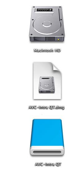 AVC-Intra QT Installation and Activation You will receive a DMG disk image from us after you purchased AVC-Intra QT.