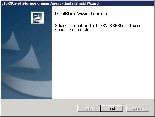 Point If the upgrade was terminated abnormally, refer to "11.3.3 In Case of Problem During Upgrade of Storage Cruiser's Agent (for Windows)" to recover the system to the normal state. 7.3.3 Upgrade with Silent Installation Tasks These tasks can be utilized in an environment of Windows Server 2008 and above.