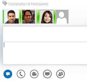 Start a group IM conversation Start a group instant messaging (IM) conversation by selecting multiple contacts or a contact group from your Contact List.