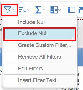 Create Custom Filter Filters and prompt are part of each delivered package just as data items. You can also create custom filters based on the data items that are in the report. 1.