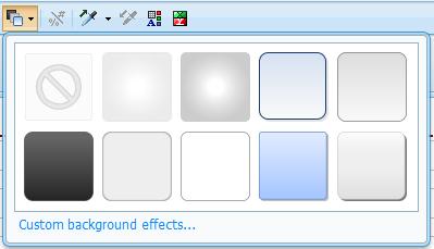 generate background effects with