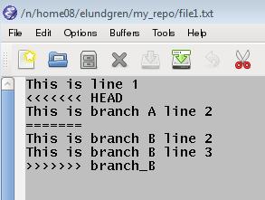 Merge Branches in a Repository Merge branch B into branch A within your local repo: $ git checkout branch_a $ git