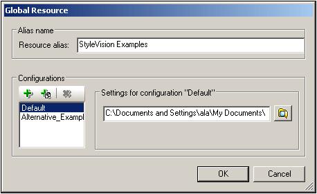 The Configurations pane will have a configuration named Default (screenshot above). This Default configuration cannot be deleted nor have its name changed.