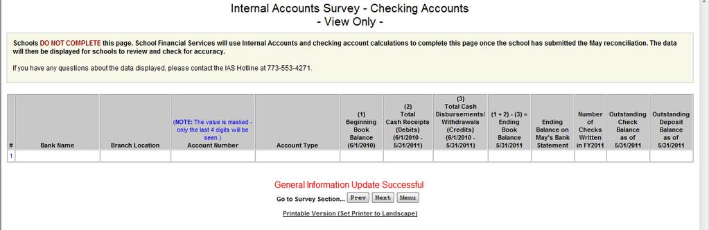 Checking Account Page Procedure This tutorial will demonstrate how to complete the Checking