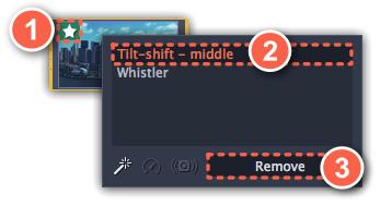 Transitions Jump to: changing transition length add a transitions to all clips removing a transition Transitions are short animations