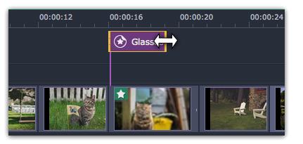 Move the sticker To change the sticker's position on your video, double-click the sticker clip to go into