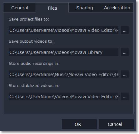 If Movavi Video Editor runs without showing an OpenGL error message, this option is not recommended.