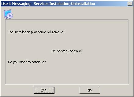 6. When all components have been removed, you will be prompted to reboot the machine.
