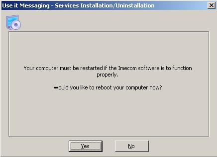7. When the machine boots up and logs into Windows, a final dialog