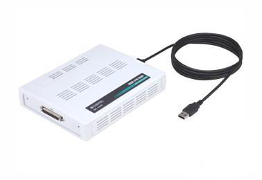 High-Resolution Analog Output Unit for USB AO-1604LX-USB This product is a USB2.0-compliant analog output unit that extends the analog output function of USB port of PCs.