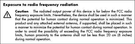 Exposure to radio frequency