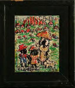 Ain't Our Cotton (Framed size is 14 1/2 x