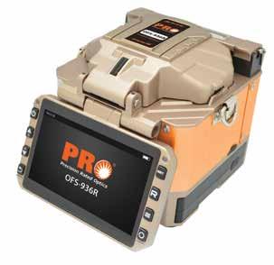 PRECISION RATED OPTICS FUSION SPLICERS OFS-936R Ribbon Fusion Splicer With innovative design and precise manufacturing technology, the OFS-936S gives users an unparalleled experience.