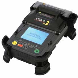 FITEL FUSION SPLICERS S123C Version 2 Hand Held Active Cladding Alignment Fusion Splicer The S123C Hand-Held Clad-Alignment Fusion Splicer has been enhanced and updated to version 2.