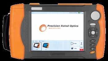 PRECISION RATED OPTICS OTDRS TP6 Multifunctional Test Platform The TP6 is a compact, modular platform that allows for the stacking of up to three modules, providing a multitude of customizable