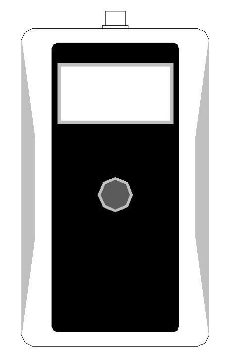 FUNCTION MODES Port for the connection of the probe Flashing battery display BAT FE 90.0 µm Store No. Min. Max. Mean Std.Dev.