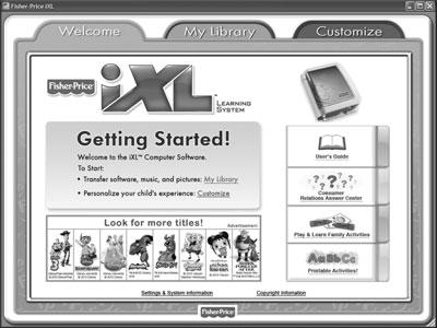 ixl Computer Software My Library Tab Double-click on the on your computer desktop to launch ixl Computer Software that was included with the ixl Handheld Device (sold