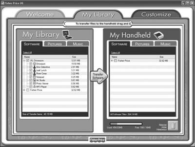 My Library Software Titles Note: The software titles that appear on the My Library and My Handheld sides of the screen in ixl Computer Software will vary depending on the software titles you