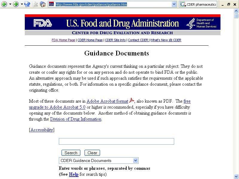 FDA Promotional Guidance