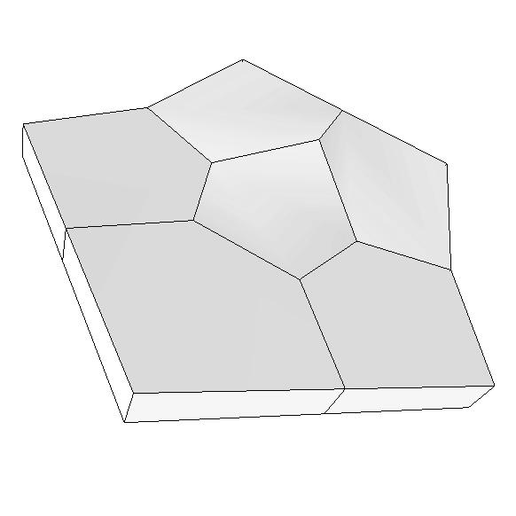 (A 1 ) Dodecahedral extrusion and (A 2 ) its Shegel diagram. (B 1 ) Icosahedral extrusion and (B 2 ) its Shegel diagram. 1.1. Additional Contributions In addition to new extrusions, this paper also introduces new control parameters for these operators.