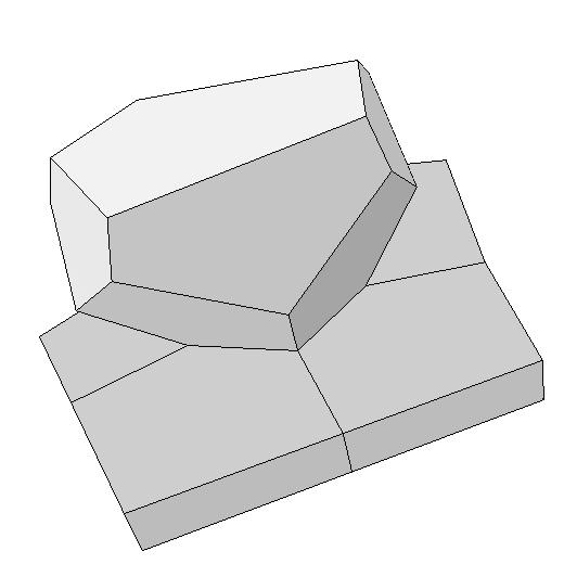 Figures 11 and 12 show examples of dodecahedral extrusion applied to a variety of polygons. 6.