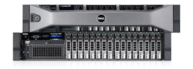 Dell Power R720 First Standard Server with internal GPUs Two-socket Intel Sandy Bridge-EP 24 DIMM slots (up to 768GB) Dell Select Network Adapters: 4x GigE 2x10GigE + 2xGigE Intel or Broadcom 7