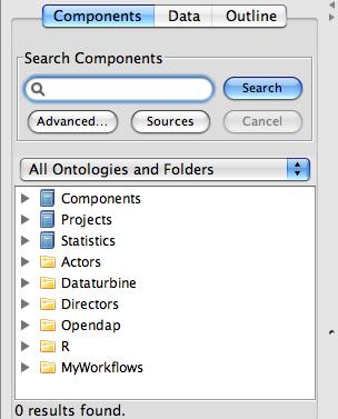 Chapter 5 Figure 5.26: Search field for local and remote components.