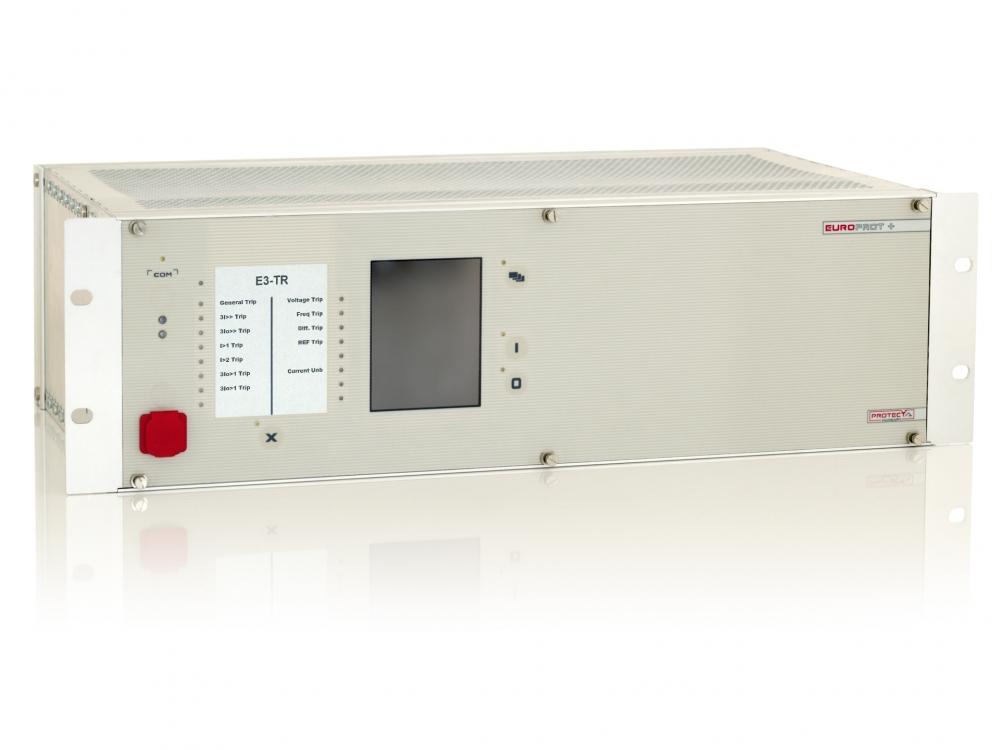 E3-TR PROTECTION WITH AUTOMATIC VOLTAGE Because of the control, measuring and monitoring functions implemented, the IED can also be used as a bay control unit.