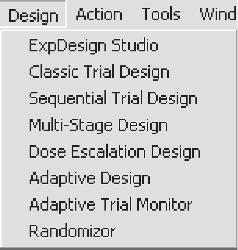 com option can be used to access the ExpDesign Web site, www.ctrisoft.net, where users can get technical support and product information. The Statisticians.