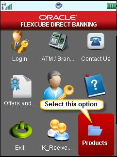 Online Application Process Successful Registration 10. Click OK from Options. The Login page is displayed.0. Note: The Re-Login and follow the process for the Existing Customer of the bank.