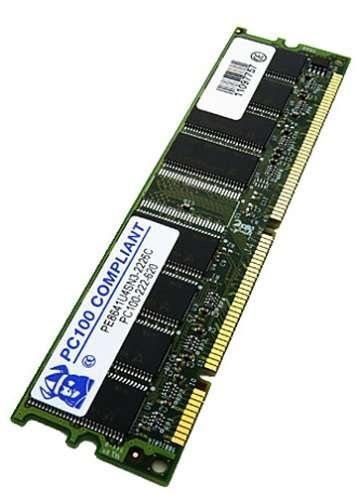 SDRAM Synchronous DRAM, or SDRAM, is a very common type of PC memory Memory chips are organized into modules that are connected to the CPU via a 64-bit (8-byte) bus The bus speeds are rated in