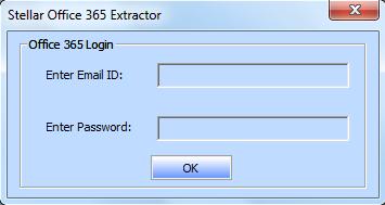 Connect to Office 365 Account Stellar Office 365 Extractor enables you to connect with office 365 mailbox account by simply entering login credentials. To get connected with office 365 account 1.