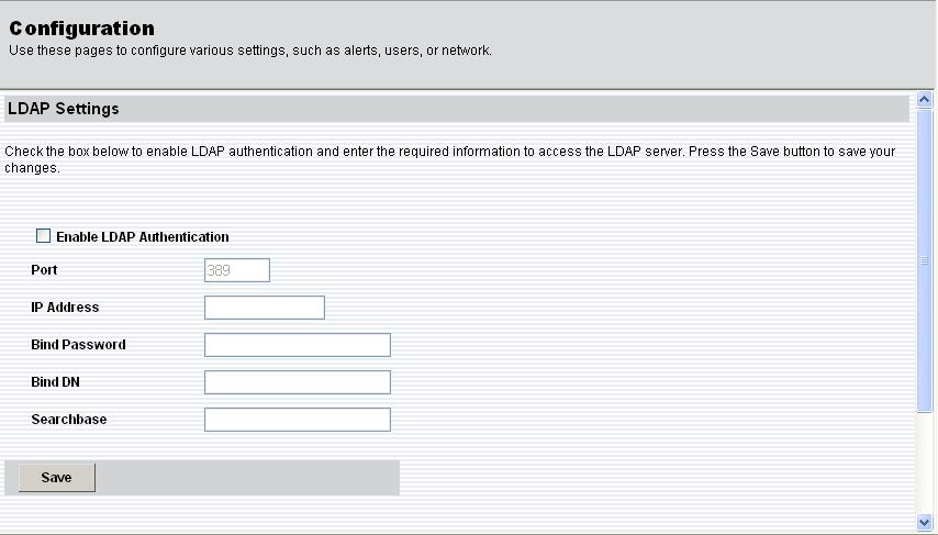 LDAP: It can download user list of LDAP server then create GIGABYTE Remote Management Console user account from this