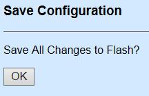 12 Save Configuration In order to save configuration setting permanently, user needs to Save Configuration first before resetting the CHASSIS.