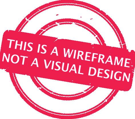 How to communicate wireframes Links & resources When communicating/presenting your wires to a client, we recommend using the page HOME for setting up a brief manual: Make your point and explain that
