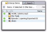 If the sequence was checked in to Interplay for Pro Tools, the system also does the following: Creates a Pro Tools folder within the bin_name folder.