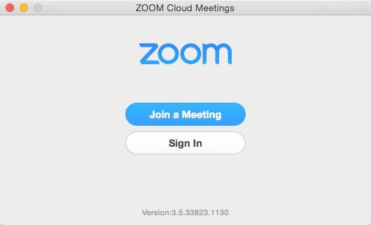 3 Finally launch the Zoom client
