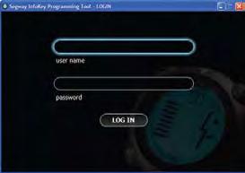 Programming an InfoKey This section describes how to log in, create a new InfoKey, duplicate an existing InfoKey, change the configuration of an existing