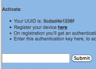 Instead, proceed to the next step of this Setup Guide. FIG_13 Note: Your UUID number will differ from the one shown here.