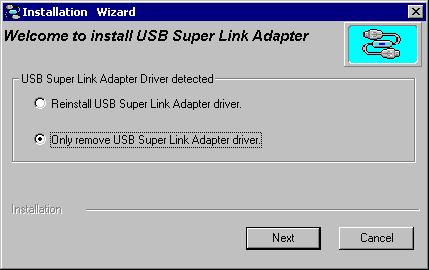 5.6 Windows 2000 Driver Un-Installation If you don t want to use this cable and want to delete the driver from the PC then just follow the un-install procedure as following.